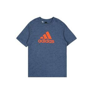 ADIDAS PERFORMANCE Funkčné tričko  modrosivá / homárová / čierna