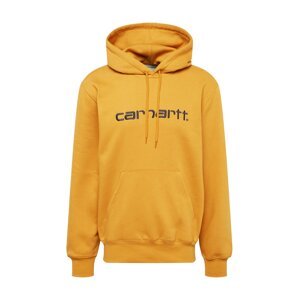 Carhartt WIP Mikina  zlatá žltá / námornícka modrá