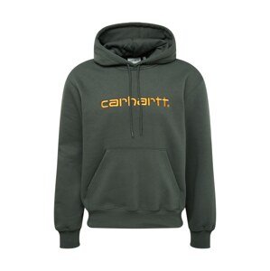 Carhartt WIP Mikina  tmavosivá / zlatá žltá