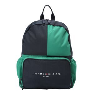 TOMMY HILFIGER Batoh  námornícka modrá / nefritová / červená / biela