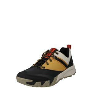 TIMBERLAND Športové šnurovacie topánky 'TrailQuest'  čierna / oranžová / béžová / červená