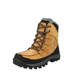 TIMBERLAND Šnurovacie čižmy '6" Premium'  koňaková / sivá / čierna