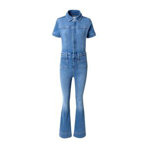 River Island Overal '70S'  modrá denim