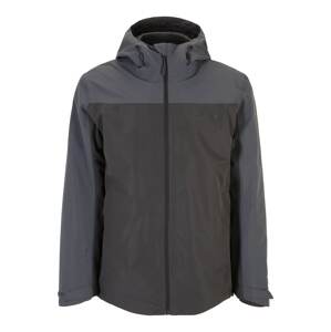 JACK WOLFSKIN Outdoorová bunda  antracitová / tmavosivá