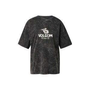 Volcom Tričko  pastelovo zelená / vínovo červená / čierna melírovaná / biela