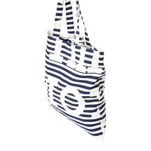 Marimekko Shopper 'Huopakeltano Tasaraita'  námornícka modrá / šedobiela