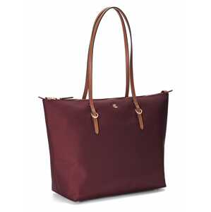 Lauren Ralph Lauren Shopper  burgundská