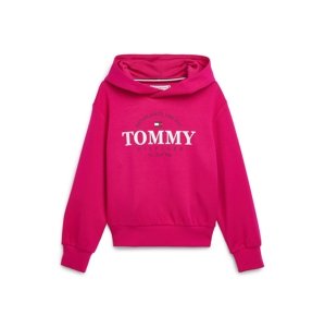 TOMMY HILFIGER Mikina  námornícka modrá / malinová / biela