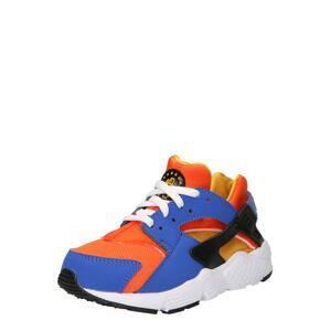 Nike Sportswear Tenisky 'Huarache'  kráľovská modrá / oranžová / čierna / zlatá