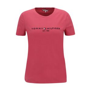 TOMMY HILFIGER Tričko  fuksia / námornícka modrá / červená / biela