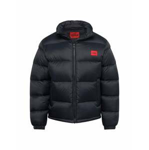 HUGO Zimná bunda 'Biron2241'  červená / čierna