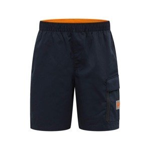 Nike Sportswear Nohavice  námornícka modrá / sivá / oranžová / čierna