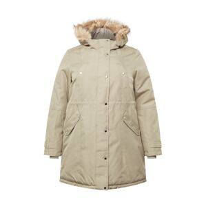 Vero Moda Curve Zimná parka 'TROK'  svetlozelená