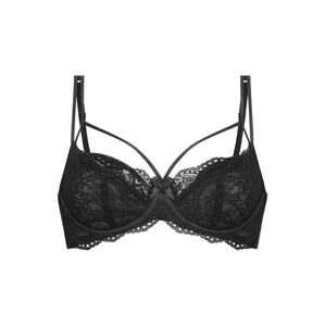 Hunkemöller Podprsenka 'Fleur'  čierna