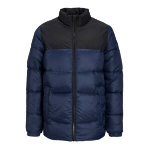 Jack & Jones Junior Zimná bunda  námornícka modrá / tmavomodrá