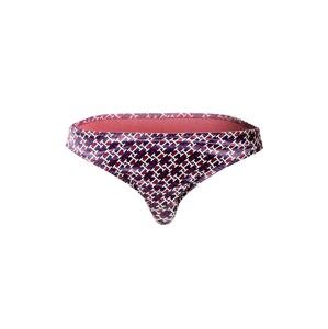 Tommy Hilfiger Underwear Bikinové nohavičky  námornícka modrá / burgundská / biela