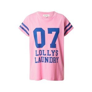 Lollys Laundry Tričko 'Roma'  svetloružová / modrá