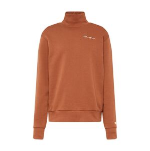 Champion Authentic Athletic Apparel Mikina  hnedá / biela