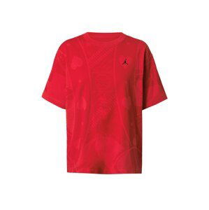 Jordan Tričko  červená / čerešňová / čierna
