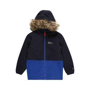 JACK WOLFSKIN Outdoorová bunda 'Bandai'  modrá / tmavomodrá / sivá