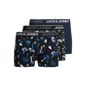 Jack & Jones Plus Boxerky  námornícka modrá / zmiešané farby / čierna