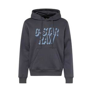 G-Star RAW Mikina  modrá / námornícka modrá