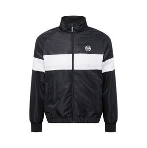 Sergio Tacchini Tréningový komplet  čierna / biela