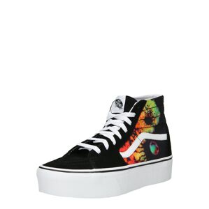 VANS Členkové tenisky 'UA SK8-Hi'  svetlozelená / oranžová / červená / čierna