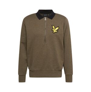 Lyle & Scott Sveter  čierna / olivová / žltá