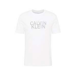 Calvin Klein Tričko  antracitová / biela