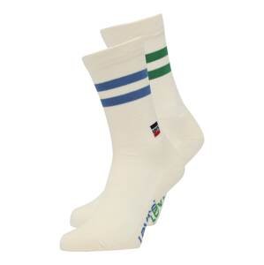 LEVI'S Ponožky  biela / zelená / modrá