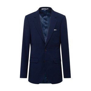 BURTON MENSWEAR LONDON Biznis sako 'Super Skinny Blue Texture Jacket'  námornícka modrá