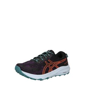 ASICS Poltopánky 'FUJI LITE'  nefritová / tmavofialová / oranžová / čierna