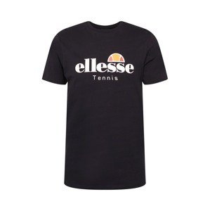 ELLESSE Funkčné tričko 'Dritto'  oranžová / červená / čierna / biela