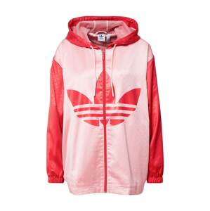 ADIDAS ORIGINALS Prechodná bunda  ružová / červená