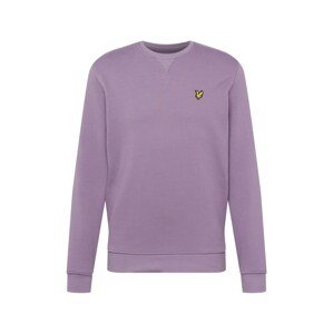 Lyle & Scott Mikina  žltá / fialová / čierna