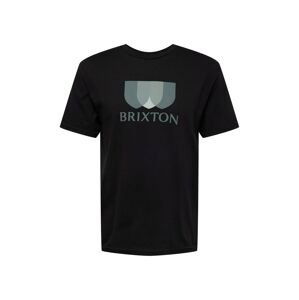 Brixton Tričko 'ALTON'  modrosivá / pastelovo modrá / mätová / čierna