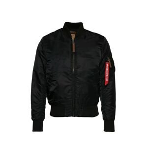 ALPHA INDUSTRIES Prechodná bunda 'MA-1 VF 59'  červená / čierna / biela