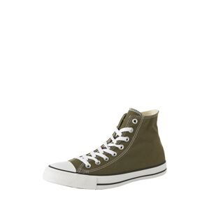 CONVERSE Členkové tenisky 'Chucks High'  kaki / biela