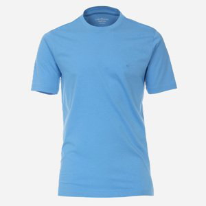 CASAMODA Azúrovo-modré bavlnené tričko Veľkosť: XXL CASAMODA