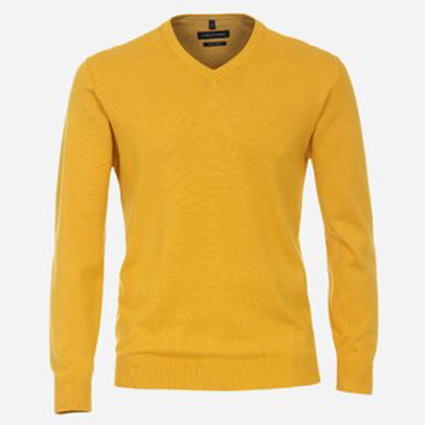 CASAMODA Žltý sveter, Pima bavlna Veľkosť: M CASAMODA