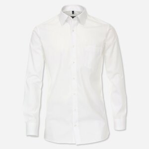 CASAMODA Biela pánska košeľa, Regular fit Veľkosť: 43 (XL) CASAMODA