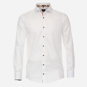 VENTI Biela pánska košeľa, Slim fit Veľkosť: 44 (XL) VENTI