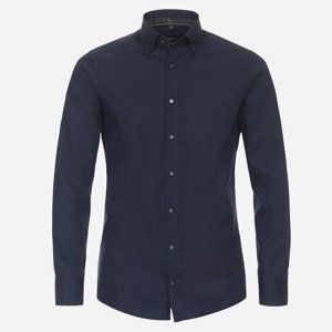 VENTI Tmavomodrá pánska košeľa, Modern (Slim) fit Veľkosť: 44 (XL) VENTI