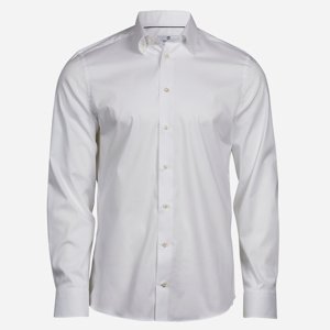 Tee Jays Biela Stretch Luxury košeľa Veľkosť: XXL 45/46 Tee Jays