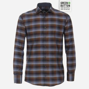 VENTI Kockovaná pánska košeľa, Slim fit Veľkosť: 40 (M) VENTI