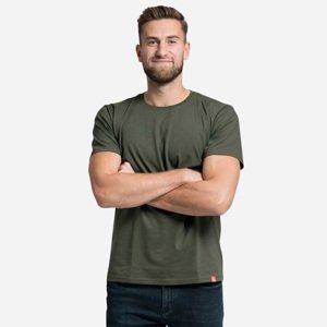 CityZen Khaki bavlnené tričko Veľkosť: 5XL CityZen