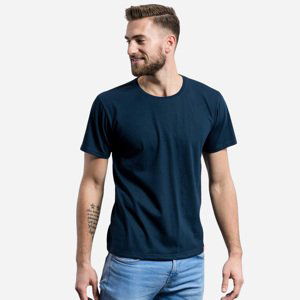 CityZen Navy modré bavlnené tričko Veľkosť: 4XL CityZen