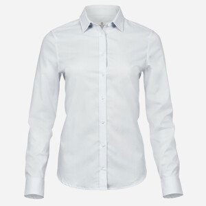 Tee Jays Luxury Stretch biela dámska košeľa Veľkosť: S Tee Jays