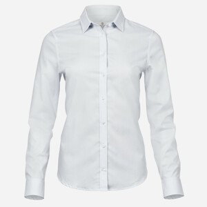 Tee Jays Luxury Stretch biela dámska košeľa Veľkosť: XL Tee Jays
